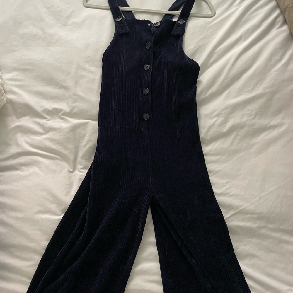 Corduroy, navy, jumpsuit!